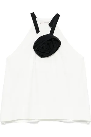 Dorothee Schumacher Top med broche-detalje