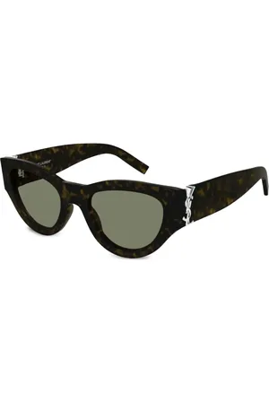 Saint Laurent Solbriller med geometrisk stel
