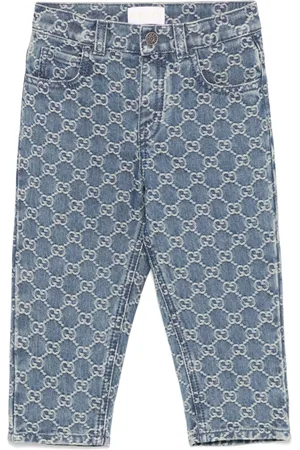 Gucci Jeans i jacquard med GG-logo