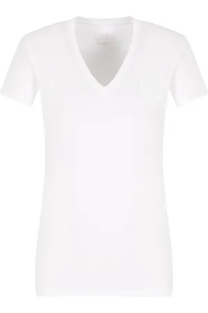 Armani Exchange T-shirt med logoudsmykning