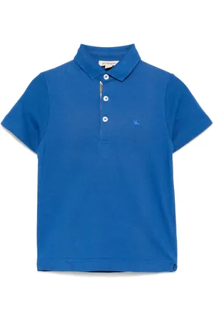 Burberry Polo med broderet logo