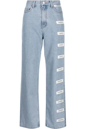 KIMHEKIM Jeans med lige ben og logomærke