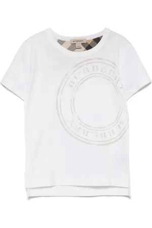 Burberry T-shirt med rund hals