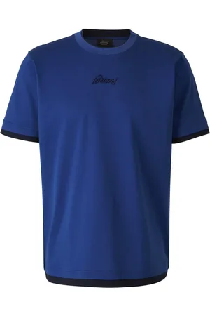 BRIONI T-shirt med logobroderi