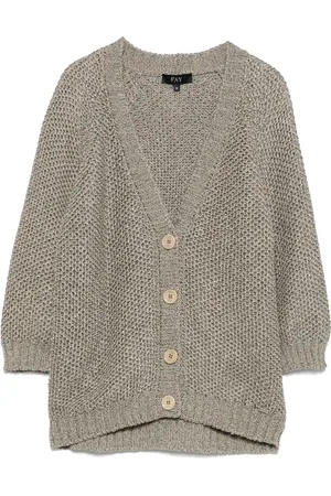 FAY Cardigan med lurex-detalje