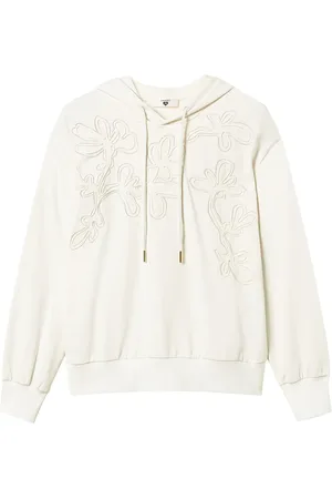 Twin-Set Hættetrøje med broderi