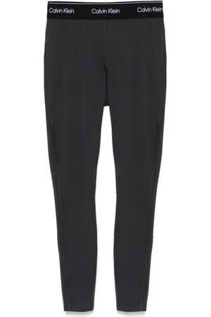 Calvin Klein Performance-leggings med logo i taljen