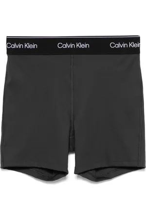 Calvin Klein Kompressions-shorts med logo-taljebånd