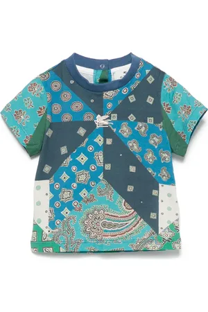 Etro T-shirt med paisleytryk