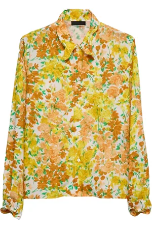 Prada Skjorte med blomstertryk