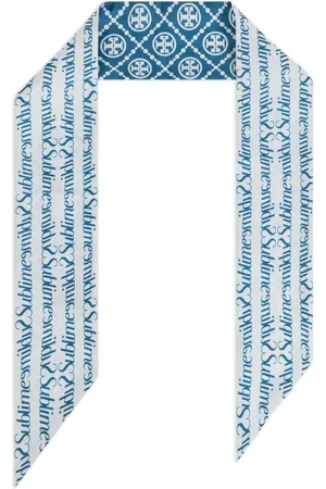 Tory Burch Tørklæde med monogramtryk