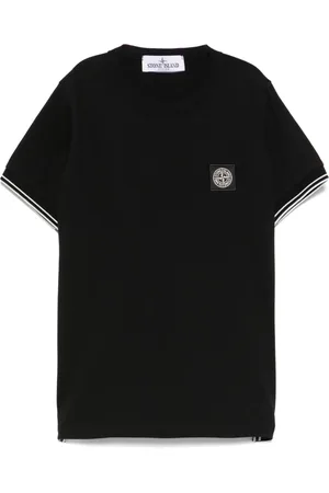 Stone Island T-shirt med kompas-mærke