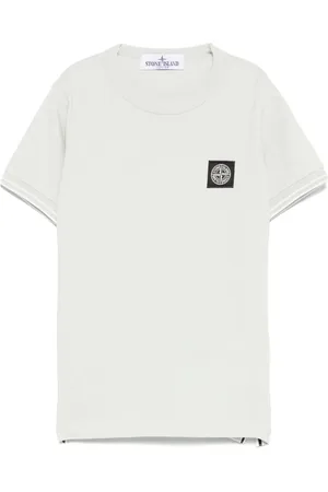 Stone Island T-shirt med kompas-mærke