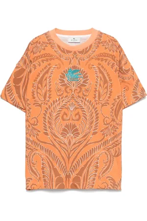 Etro T-shirt med paisleytryk