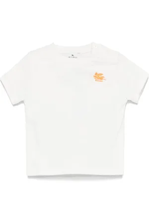 Etro T-shirt med Pegaso-broderi