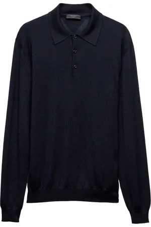 Prada Polo med trekantet logo