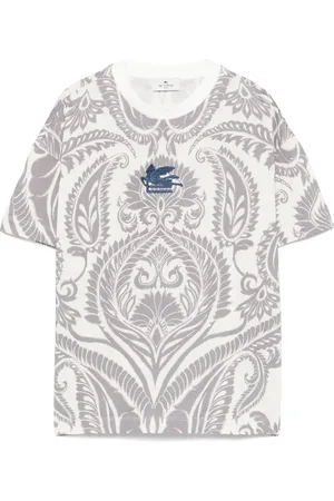 Etro T-shirt med Pegaso-motiv