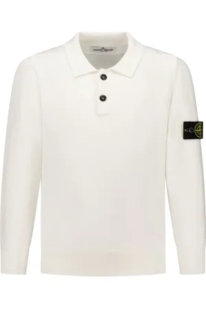 Stone Island Polo-sweater med kompasmærke