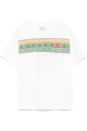 Etro T-shirt med grafisk tryk