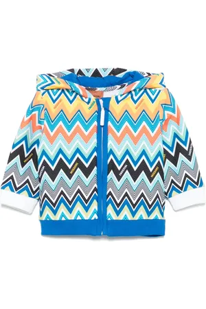 Missoni Hættetrøje med zigzag-tryk