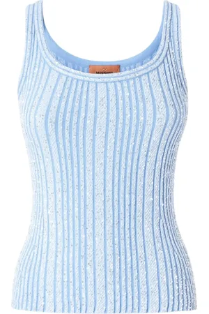 Missoni Top med pailletudsmykning