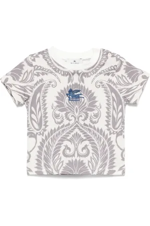 Etro T-shirt med paisleytryk