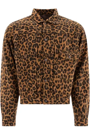 KAPITAL Jakke med leopardtryk