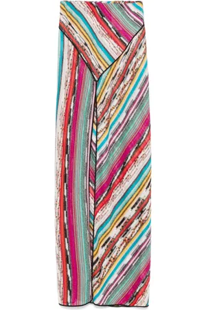 Missoni Lang nederdel med striber