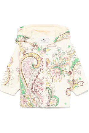 Etro Hættetrøje med paisley-tryk