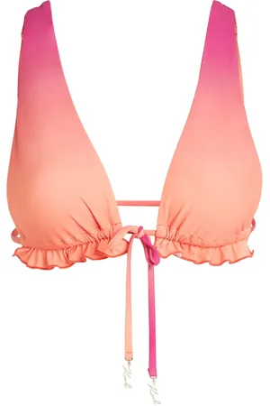Karl Lagerfeld Trekantsbikinitop med ombré-effekt