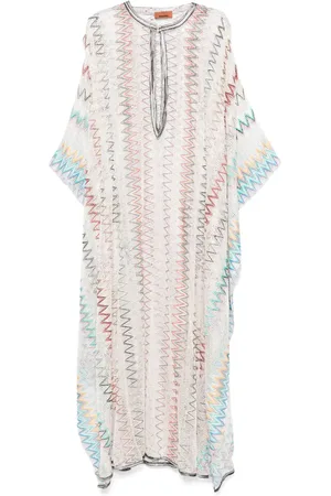 Missoni Strand-kaftan i løs strik