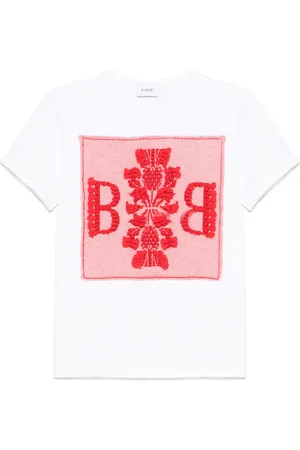 Barrie T-shirt med logoapplikation