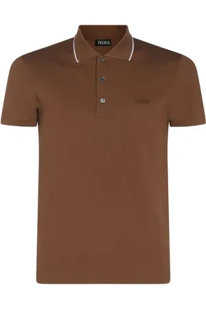 Ermenegildo Zegna Polo med broderet logo