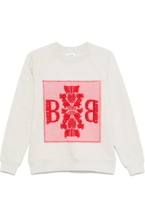 Barrie Sweatshirt med logoapplikation
