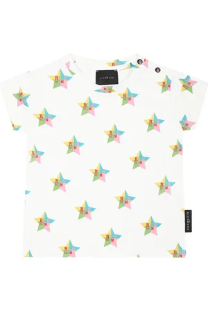 John Richmond T-shirt med stjernemotiv