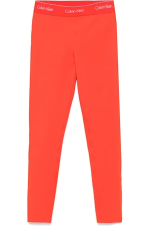 Calvin Klein Performance-leggings med logo i taljen