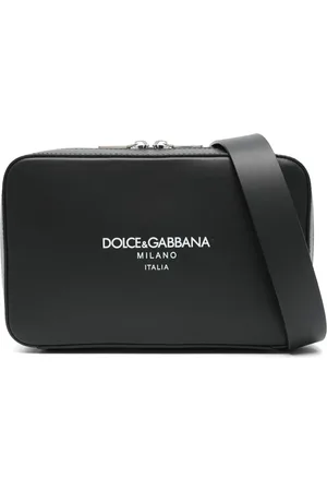Dolce & Gabbana Messenger-taske med præget logo