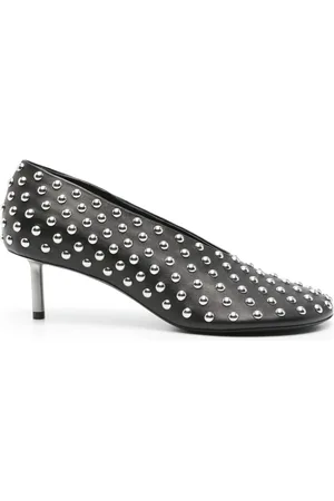 Jil Sander 50 mm pumps med nitter