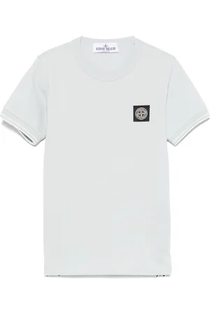 Stone Island T-shirt med kompas-mærke
