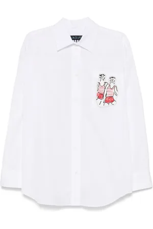 Msgm X Luke Edward Hall Sailors in Love skjorte