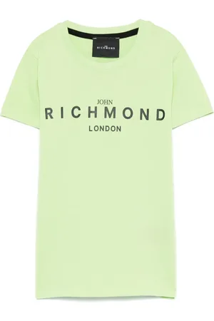 John Richmond T-shirt med logotryk