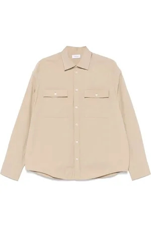 Salvatore Ferragamo Skjorte med broderet logo