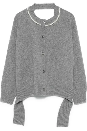 Simone Rocha Cardigan med åben ryg