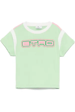 Etro T-shirt med logomærke