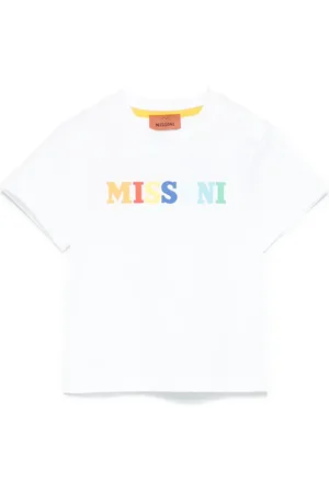Missoni T-shirt med logotryk