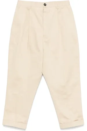 Ami Cropped bukser med tilspidsede ben