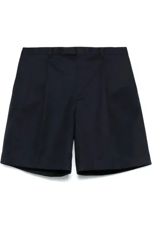 LARDINI Shorts med plisseret detalje
