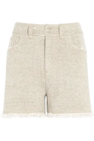 Barrie Denimshorts med frynser