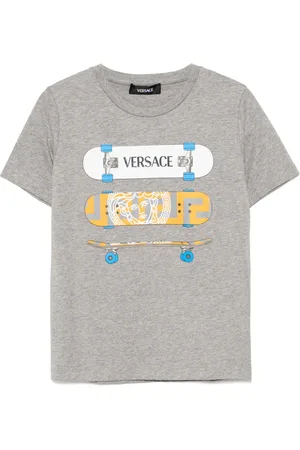 VERSACE T-shirt med skater-tryk