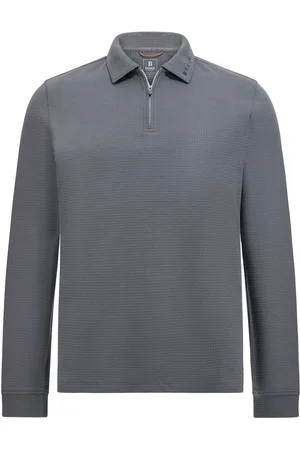 Boggi Milano Sweatshirt med kort lynlås